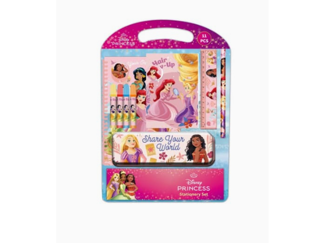 Conjunto de Papelaria PRINCESAS DISNEY Bloom