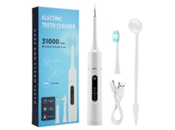 (branco) Aparelho Ultrassônico Para Ultrassom Dental, 6 Modos, Scanner Dental Elétrico, À Prova D'água.
