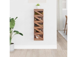 Vidaxl Escorredor De Vinho Natural 24 X 14 X 80 Cm