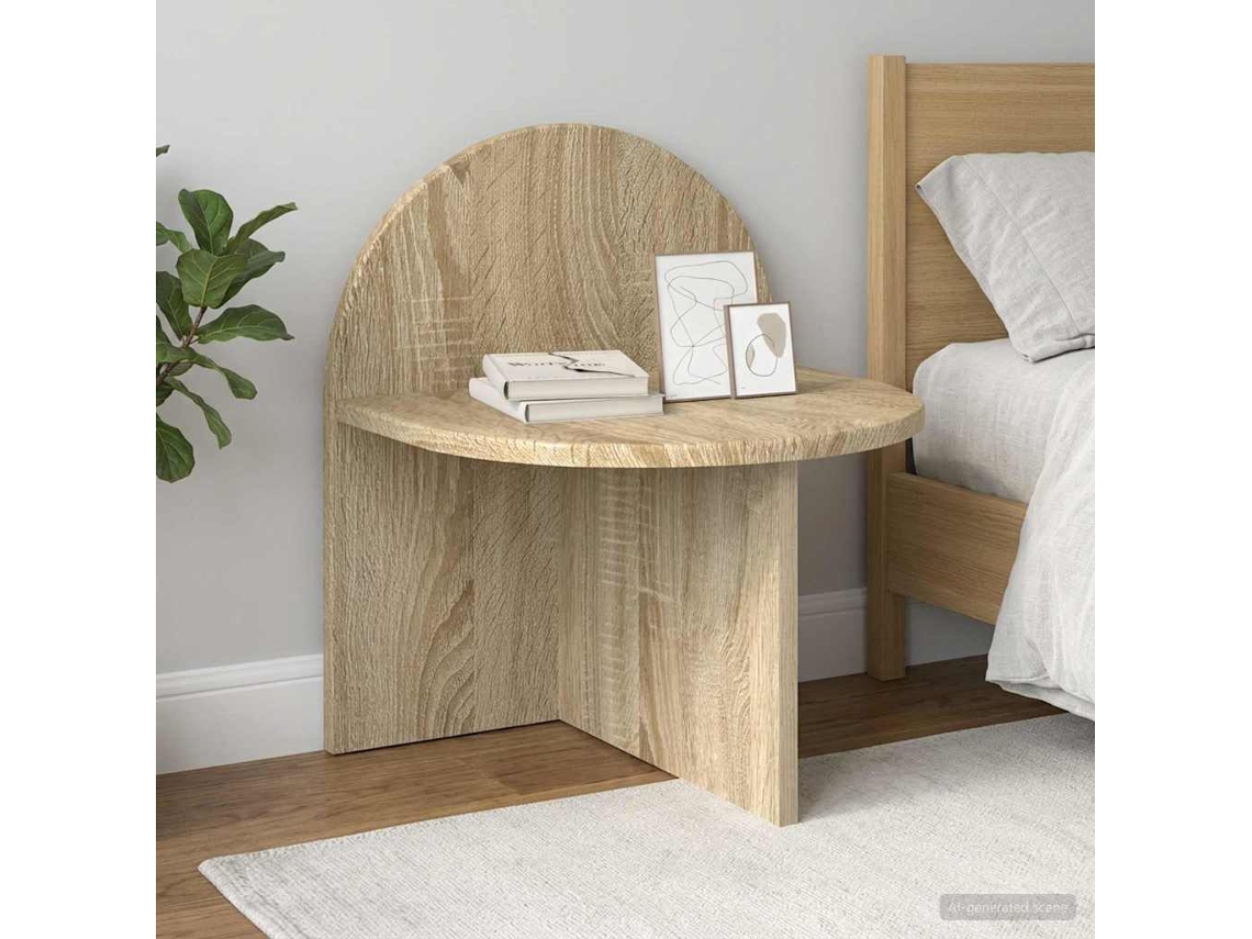 Vidaxl Mesa-de-cabeceira 2 Unid. Carvalho Sonoma 40 X 35,5 X 45,5 Cm