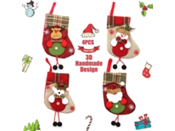 Conjunto De Meias De Natal