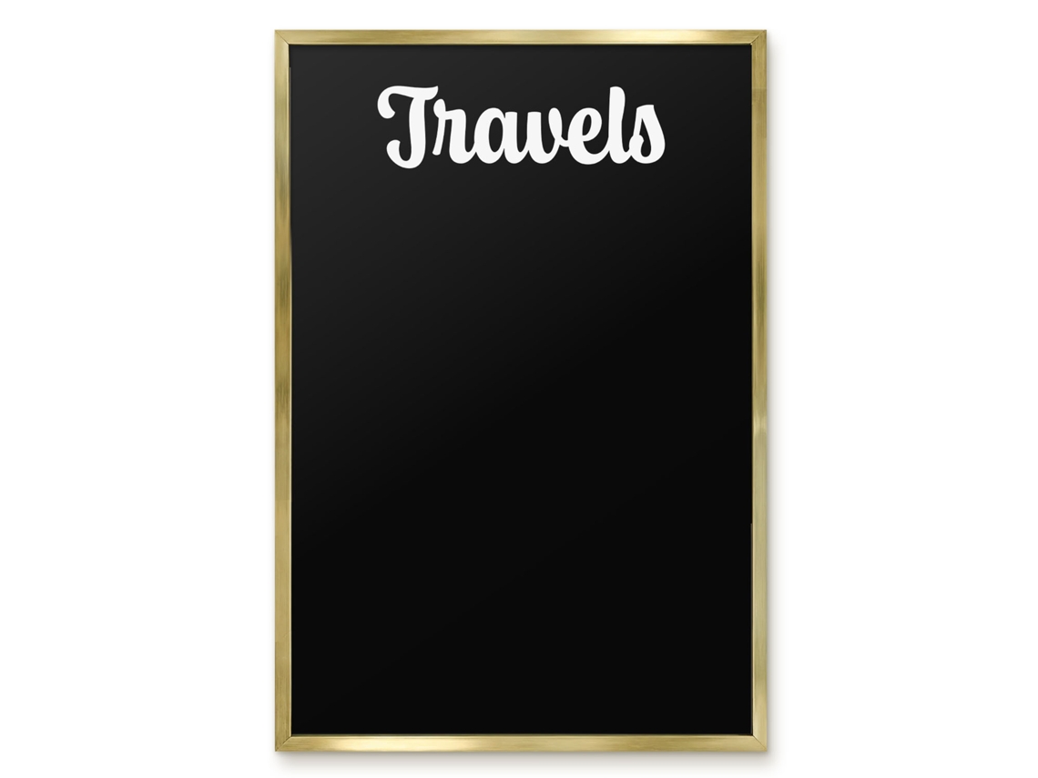 Magnetic Glass Board Travels For The Hall Espelharte (40x60 Cm)