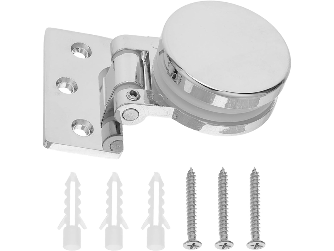 Dobradiças Didiseaon Para Portas De Vidro Boxes Chuveiro, Em Liga De Zinco Resistente, Adequadas Para Vidros De Diversas
