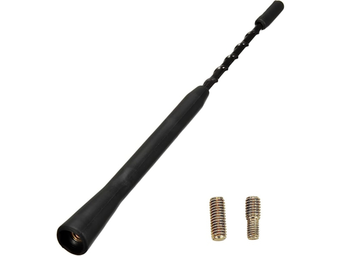 Antena Fm/ Dab Para Carro, Antena Universal De 23 Cm Para Rádio Carro Com Recepção Potente Fm/ Am Dab, Com Adaptador De 5 Mm E 6