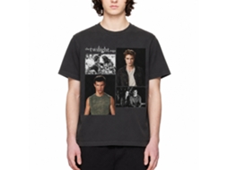 Rockinstone Twilight Movie Eclipse Photos Solid Smoke Adult T-shirt Size:l