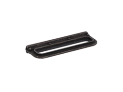 Puxador para Móveis HARDWAREXCHANGE em Zamac com 96mm de distância central, ferro preto vintage, conjunto de 25
