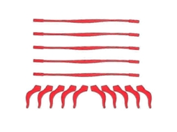5 Conjuntos de Suportes Óculos Silicone Elástico Antiderrapante para Crianças, Pontas Têmpora, Ganchos o Relha GOKOCO