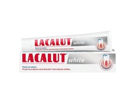 Pasta De Dentes Lacalut White Fórmula Clareadora, 75 Ml Natur Produkt Pharma