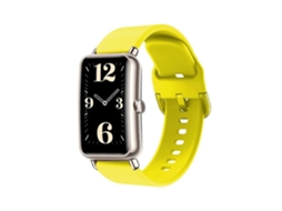Pulseira De Silicone Com Fivela Colorida Para Huawei Fit Mini