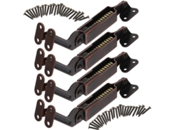 Dobradiças De Suporte Tampa Reforçadas Ganazono, Conjunto De 4 Peças, Dobradiças De Metal Com Função Fechamento Suave