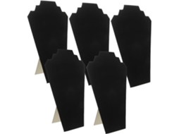 Suporte Para Colares De 5 Peças, Organizador De Mesa Para Joias E Correntes.