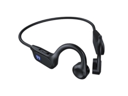 Fones De Ouvido Bluetooth X7 Com Condução Óssea E Aérea, Sem Fio, Esportivos, Com Entrada Para Cartão Digital, Pretos.