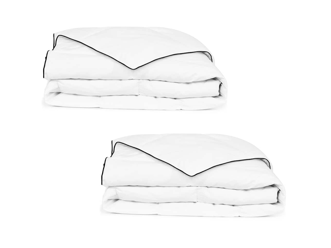 Duvet, Duvets Vidaxl Branco Fibra (155 X 220 Cm)