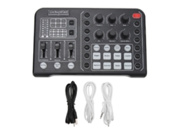 Placa de Som Mixer Profissional Bluetooth com 6 Modos | S/MARCA