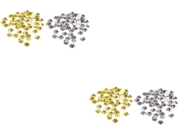 2 Conjuntos De Pins Lapela Metal Reposição Para Distintivo Mão Dourado