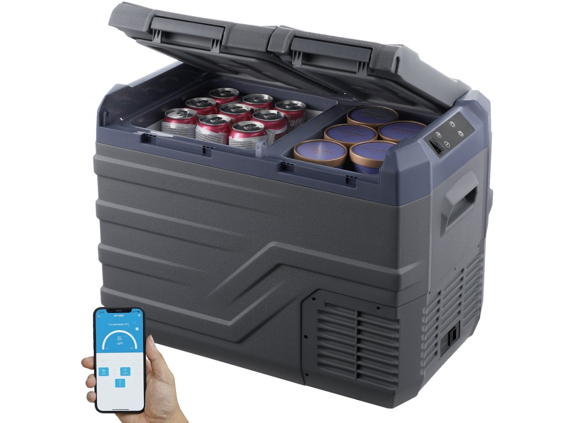 Conjunto De Caixas Frigoríficas Portáteis 32l Com Refrigeração Ajustável Tekmaquinas