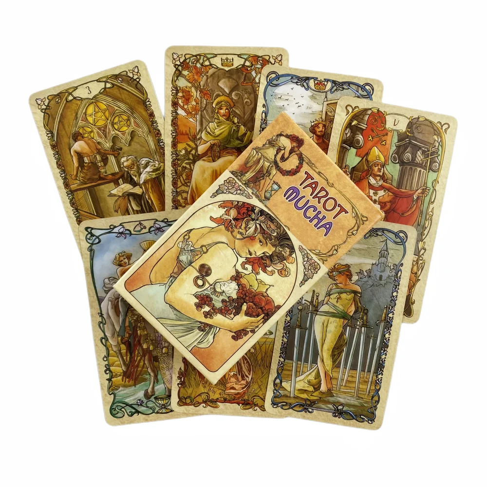 Tarô Mucha, Oráculo Inglês, Jogo De Tabuleiro Para Festas