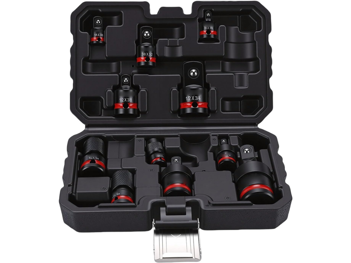 Conjunto De 11 Adaptadores Soquete Impacto, Extensões Adaptador