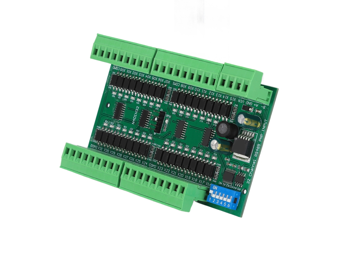 Controlador de Entrada Rs485 32 Canais Isolado Din Rail