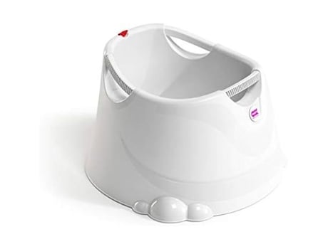OKBABY Oplà Banheira Grande para Recém-Nascidos de 12 a 36 Meses 25 kg no Chuveiro Ou Ao Ar Livre Branca