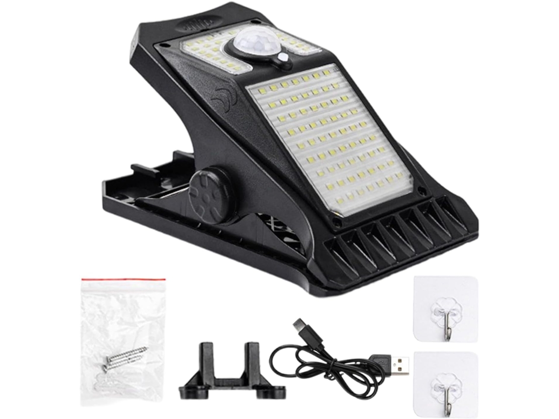 Luzes Solares Externas, Sensor De Movimento, Para Pátio E Jardim