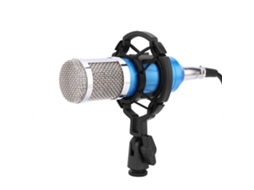 Aetheria microfone Condensador de Áudio com Suporte Anti impacto para Gravação Studio