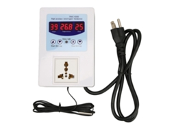 Mali controlador de Temperatura Digital Led com Plug e Play À Prova D'água para Aquários e Criação 110‑240v Plug Us