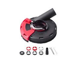 Capota De Aspiração Para Rebarbadora 100–125 Mm Com 6 Anilhas, Compatível Com Várias Marcas, Instalação Fácil Tekmaquinas