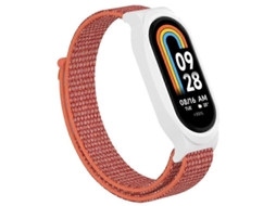 Pulseira De Relógio Com Fecho De Velcro Em Nylon Para Xiaomi Smart Band 8.