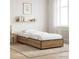 Vidaxl Estrutura Da Cama Carvalho Arttisan 80 X 200 Cm