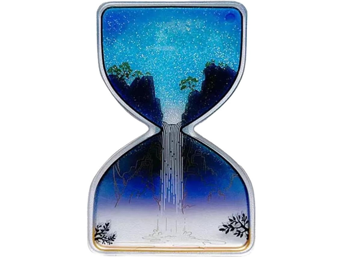 Decoração de Casa Ampulheta | Decorativo Que Não Brilha Escuro – Com Efeito Cachoeira Galactica Quarto, Dormitório
