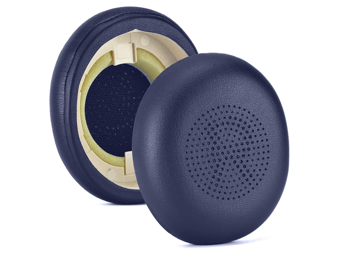 Almofadas Auriculares Duráveis E Atualizadas Para Fones De Ouvido Jabra Elite 45h, Capas Redondas
