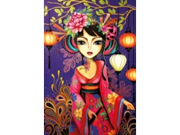 Quebra Cabeça Magnolia Geisha 1000 Peças Arte Em Forma De Quebra Cabeça