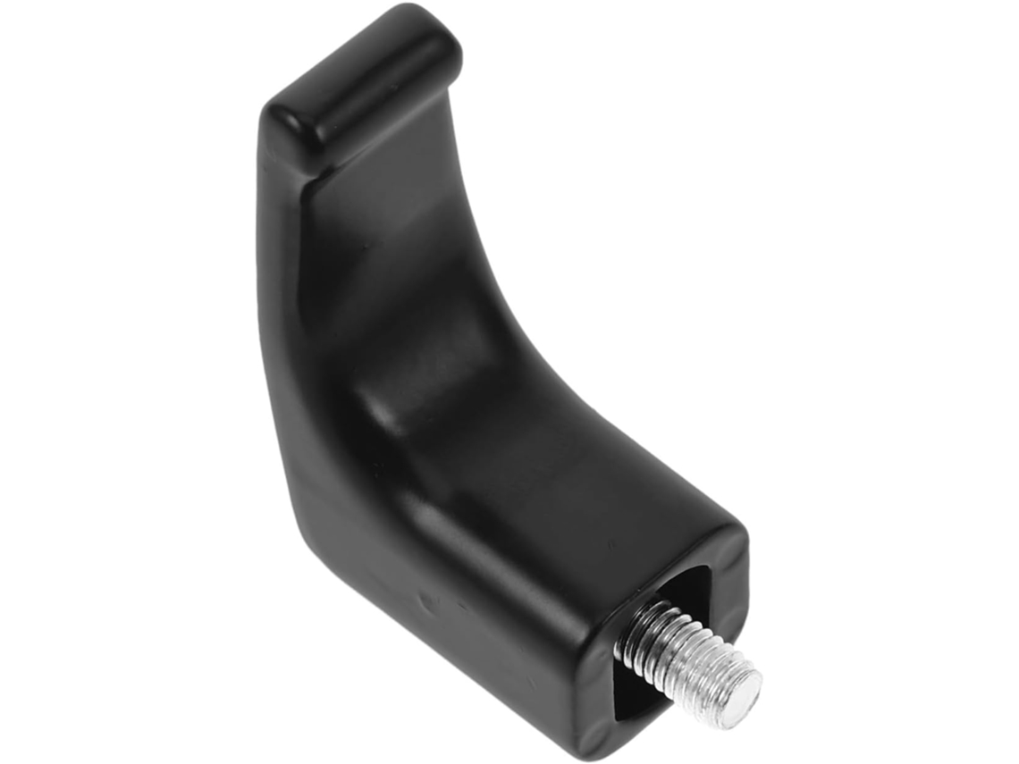 Gancho Multifuncional Healvian, Suporte Frontal Prático Em Liga De Alumínio, Preto, Para Capacetes E Acessórios