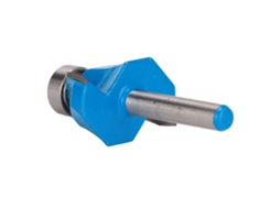 Laxiscreed Cortador De Rebaixamento Para Carpintaria Com Chanfro De 45° E Rolamento Superior