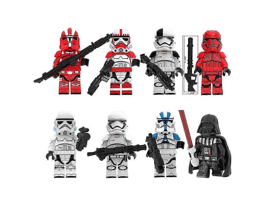 Brinquedo De Blocos Clone Trooper Commander, Colecionável, Star Wars
