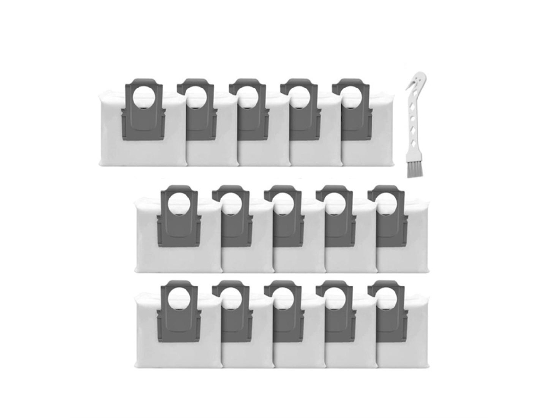 Acessórios de Aspirador 1 conjunto de saco de pó para S7 Maxv Ultra Q5+ Q7+ Q7 Max+ T8 peças de reposição de pó