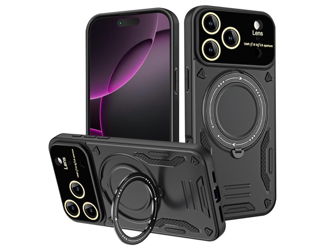 Capa Para Iphone 17 Pro Max Com Janela Grande E Magsafe