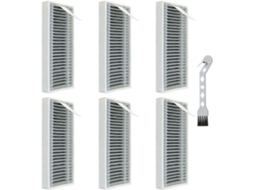 Kit De 6 Filtros Ecovacs Para Deebot X12 Omnicyclone/x12 Pro/t90,