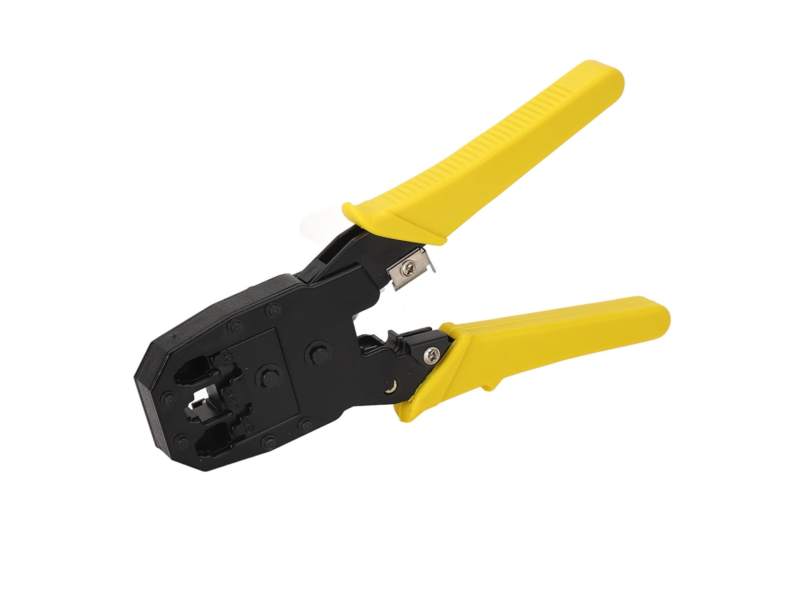 Laxiscreed Ferramenta 3-em-1 Para Crimpar Cabos De Rede Rj45, Rj6 E Rj8, Fácil E Eficiente