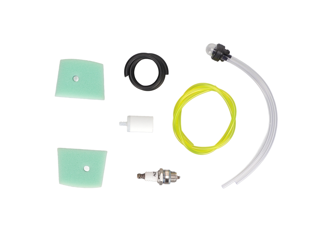 Primerox 530047721 Kit Filtro Ar Combustível com Vela Bola Primer para Motosserra Husqvarna 123l 322c
