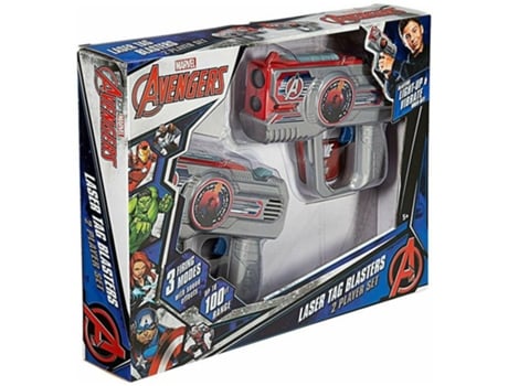 Conjunto De Pistolas A Laser Marvel Avengers Ekids