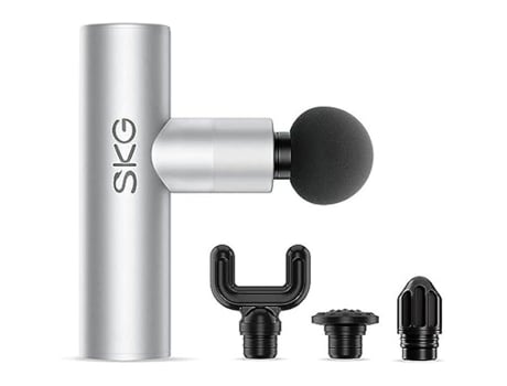 Pistola de Massagem SKG F3 Lite 4 Níveis de Massagem 4 Cabeças Intercambiáveis 3200 Rpm
