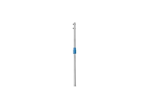 Pertiga SIQUA Telescopica com Fecho Clip e Butterfly. 5M Extensível. Poste de Alumínio Estriado. Vara para Limpeza de Piscina. Alça Telescópica para P