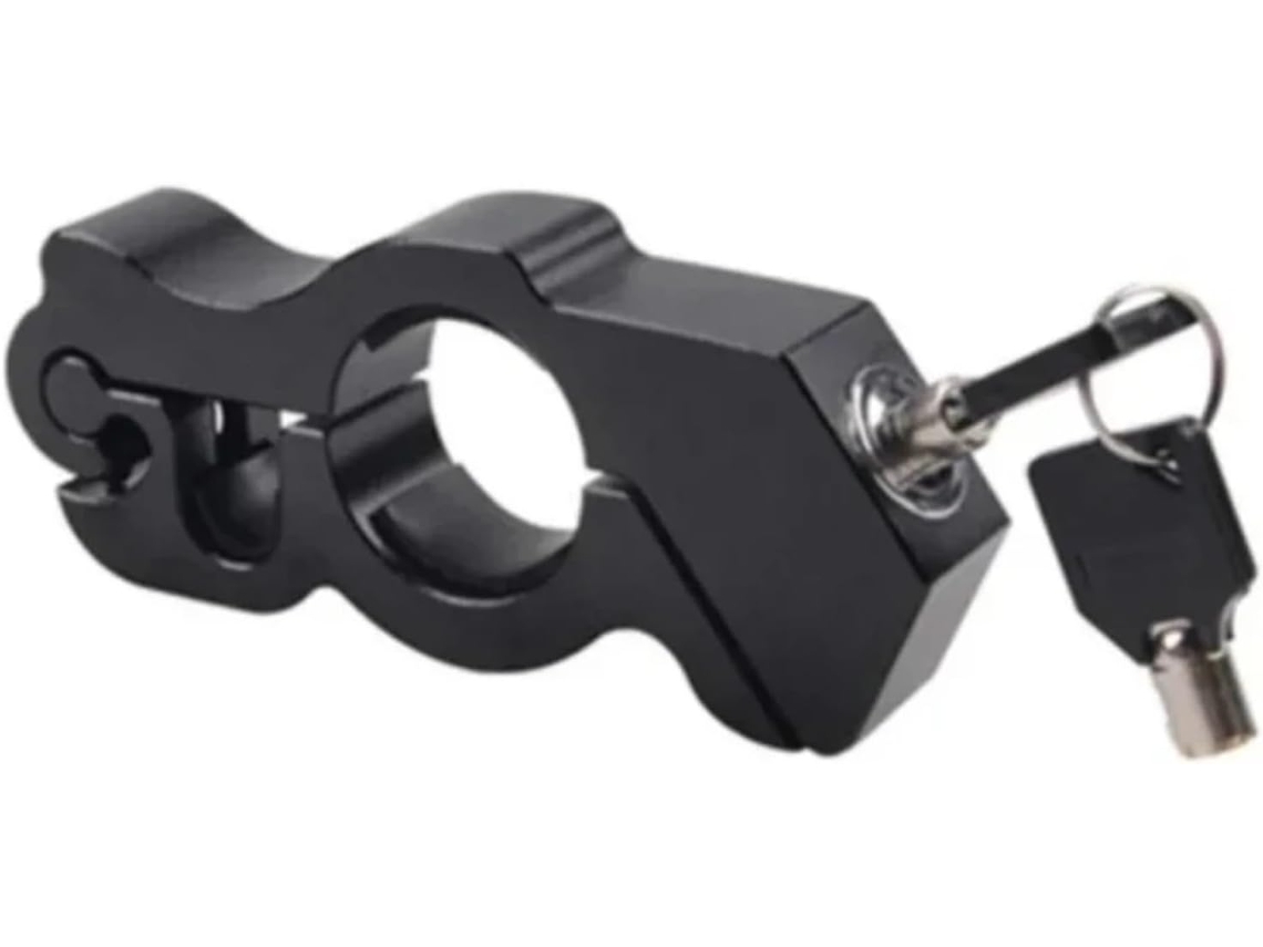 Cadeado para Guidão de Motocicleta Alavanca Freio Sólida Trava Antifurto Antifurto: Esta Adota Design