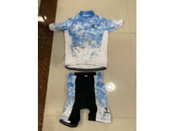 Kit de roupas de ciclismo Tomshoo para Homem, jersey e calções bib de secagem rápida