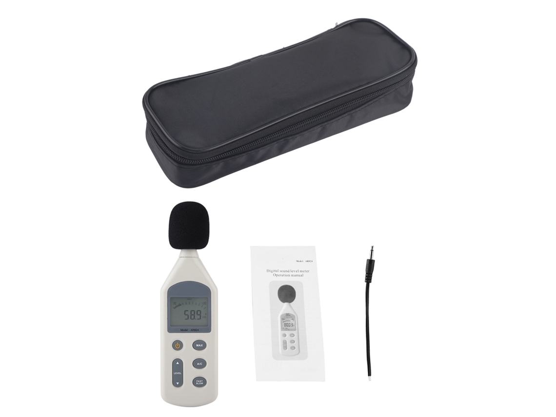 Medidor De Ruído Digital, Smart Sensor Ar824