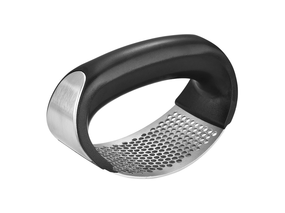 Lurelia Prensa Para Alho Inox 304 Com Descascador Modelo Rocker 11 Cm Rosa Cozinha