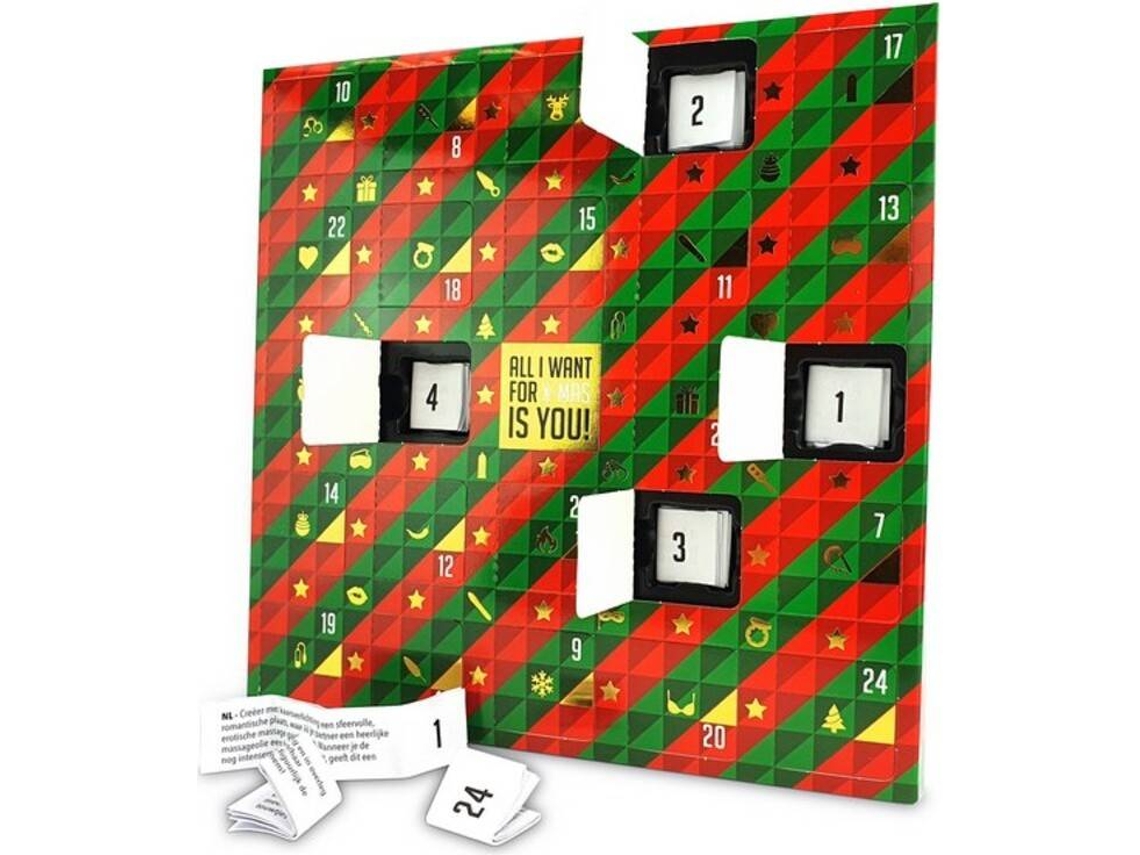 TEASE & PLEASE ERÓTIC ADVENT CALENDAR (NL-DE-EN-FR-ES-IT-PL-RU-SE-NO)