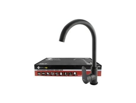 Torneira Monocomando Para Lavatã³rio Frontil Premium Em Latã£o Preto Fosco Com Cartucho Cerã¢mico De 35 Mm